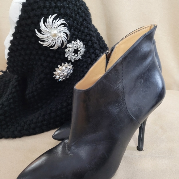 Leather Booties 9 - Picture 3 of 9